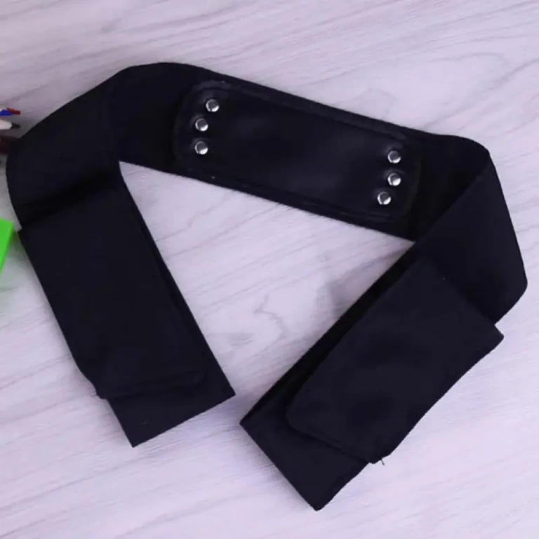 Ninja Naruto bandana z metalno ploščico Ninja bandana Naruto z metalno aplikacijo in Naruto simbolom