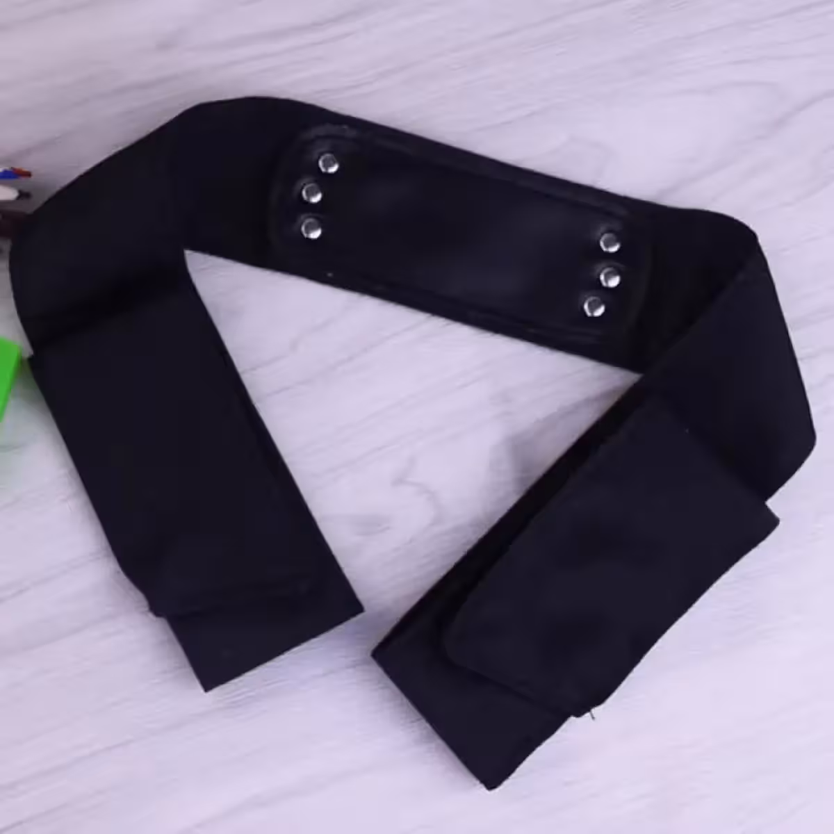 Ninja bandana Naruto z metalno aplikacijo in Naruto simbolom