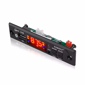 Avto MP3 Bluetooth modul 12V z USB, SD kartico, FM radiem in daljincem – univerzalni predvajalnik