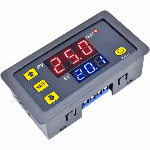Programabilni časovni rele 220V | digitalni modul s časovnikom in nastavljivim intervalom