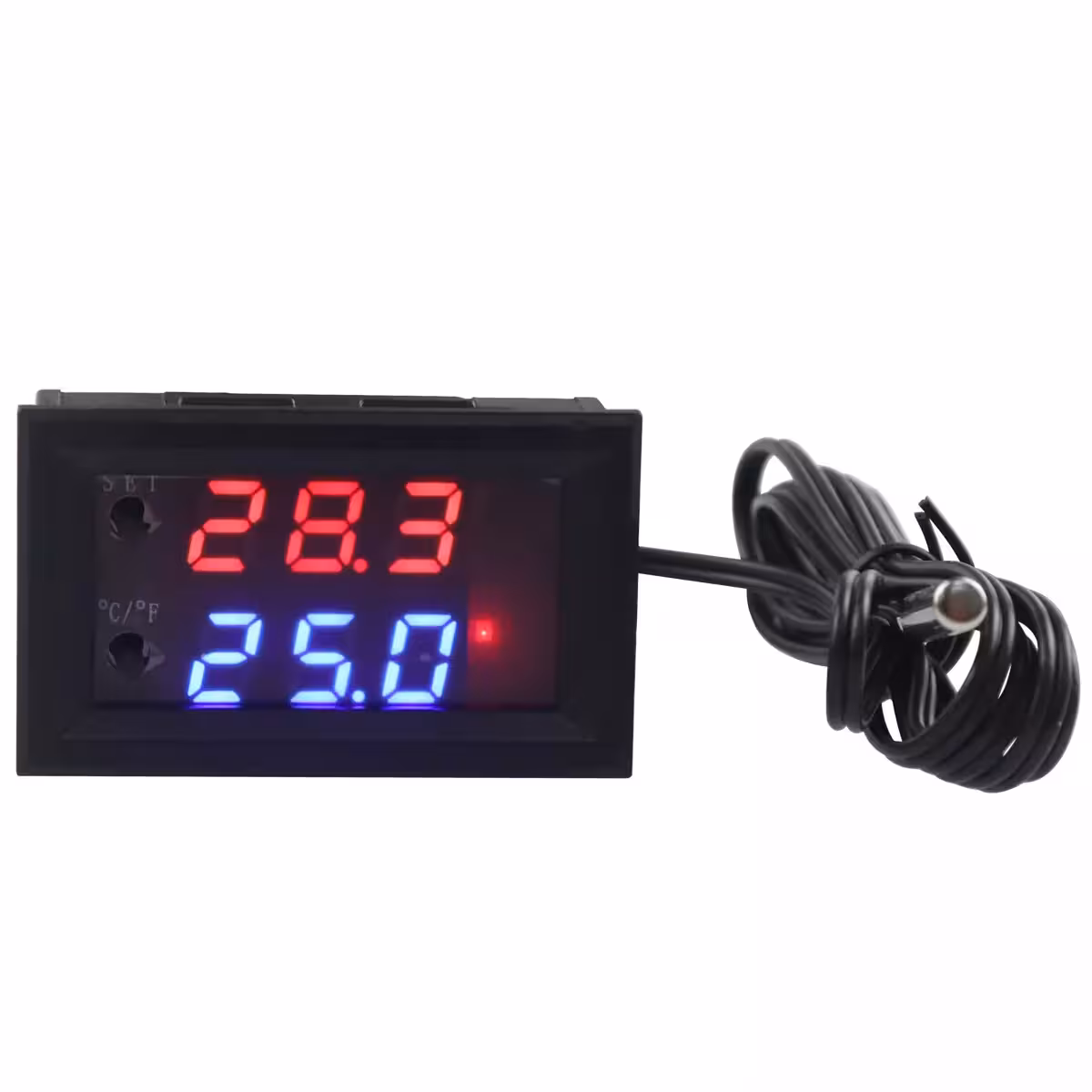 Natančen termostat za kontrolo temperature z ločljivostjo 0,1 stopinje