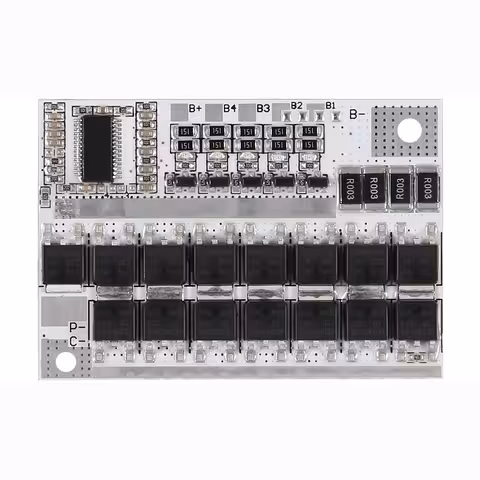 BMS 5S 100A 21V – modul zaščite in uravnoteženja za Li-Ion baterije 18650