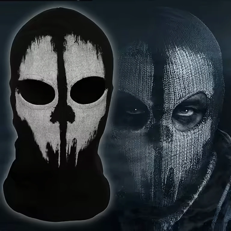 Termična maska Call of Duty Ghosts za zimske športe Termična maska Call of Duty Ghosts, idealna za zimske športe, smučanje in deskanje