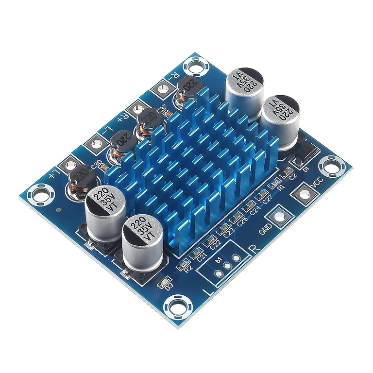 Podrobnost hladilnikov za avdio ojačevalnik avtomobila XH-A232