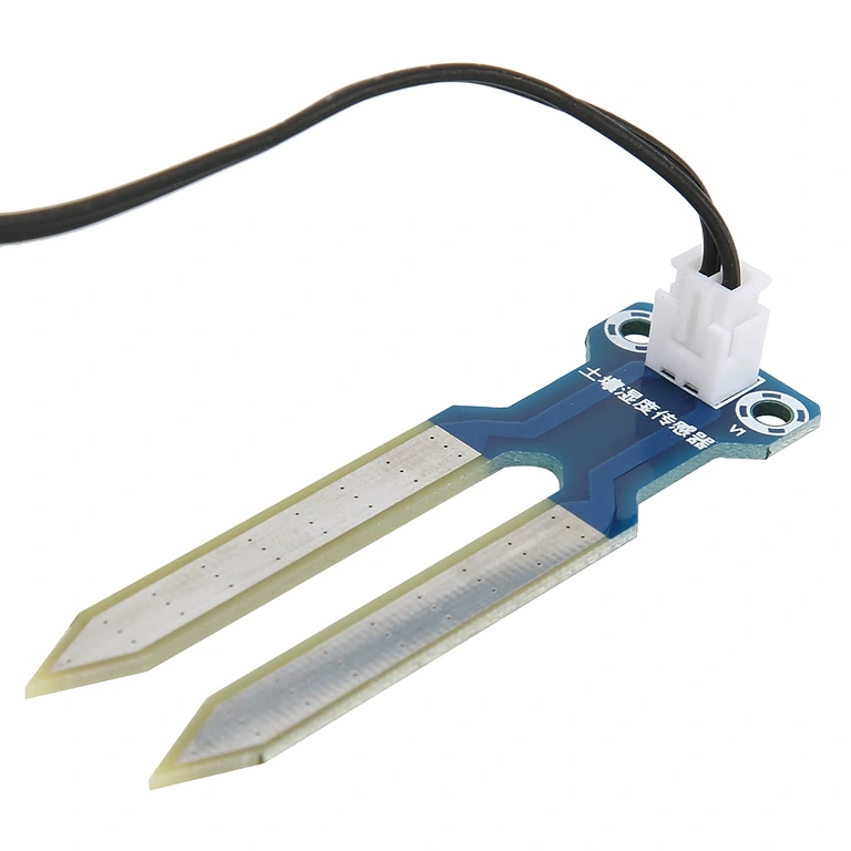 Senzor s ploščo in žico za zaznavanje vlažnosti tal