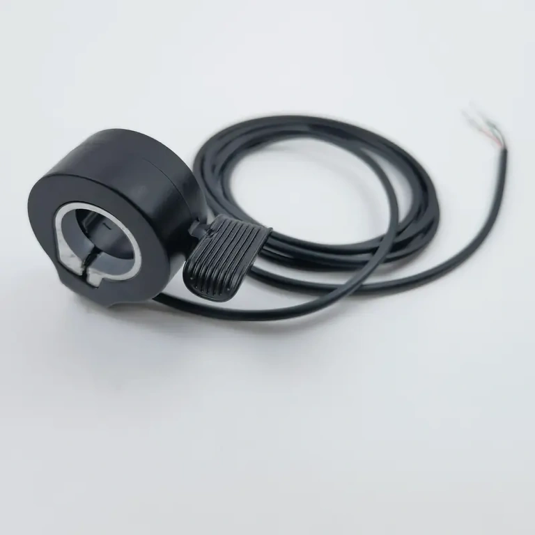 Palica za upravljanje z prstom za nadzor hitrosti pri električnem kolesu