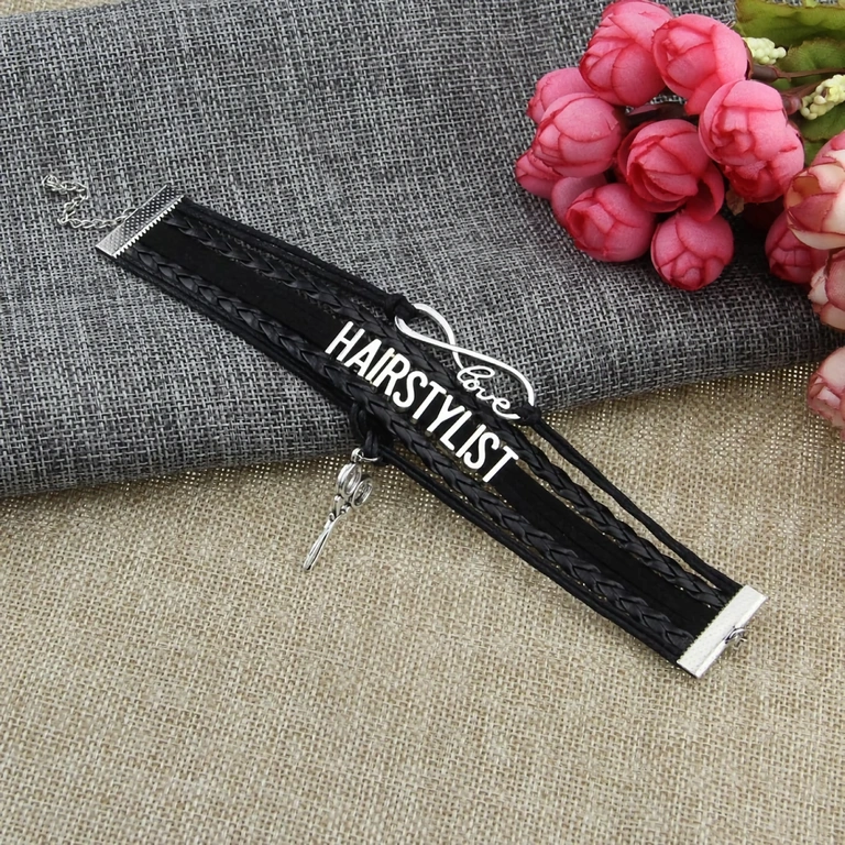 Osebna zapestnica za frizerje in stiliste