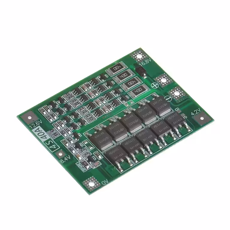Modul zaščite polnjenja in praznjenja BMS 4S 40A – baterije 18650 Li-Ion 14.8V