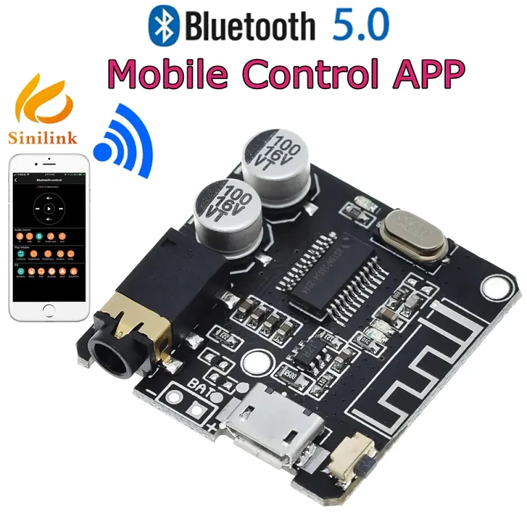 Bluetooth modul za predvajanje glasbe v avto avdio sistemu