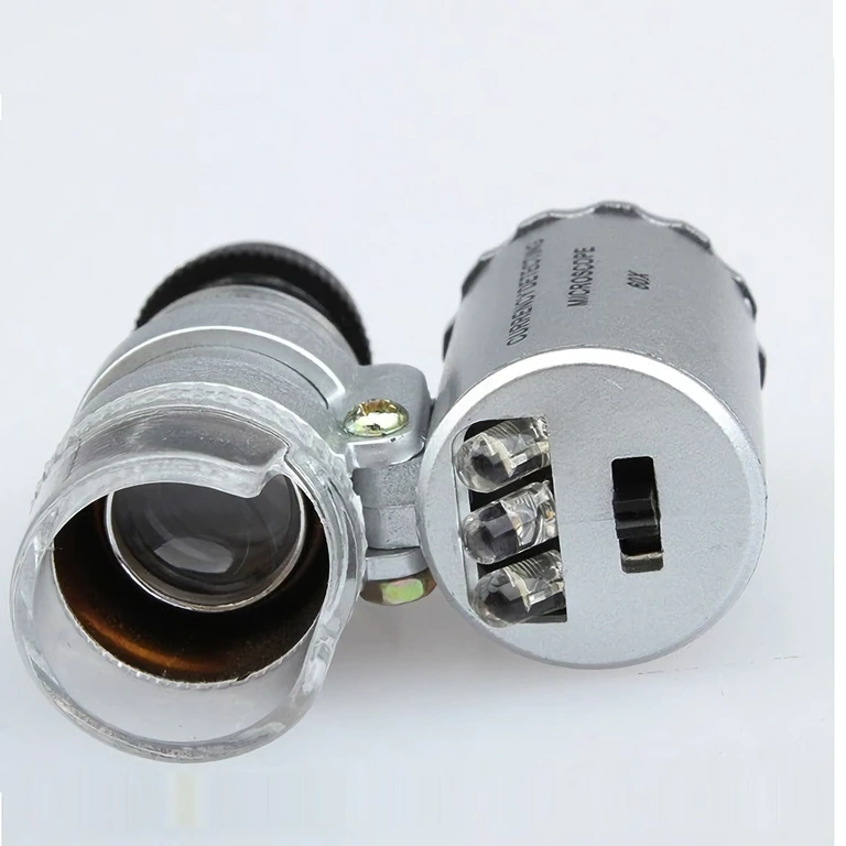 Mikroskop lupa za preverjanje ur Lupa mikroskop idealen za pregled ur z LED osvetlitvijo