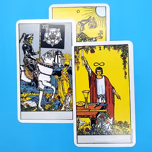 Tarot karte ciganske Rider Waite – popoln set 78 kart za vedeževanje in divinacijo