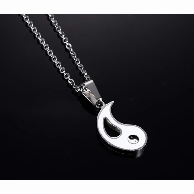 Razdeljeni medaljon Yin Yang za dve osebi