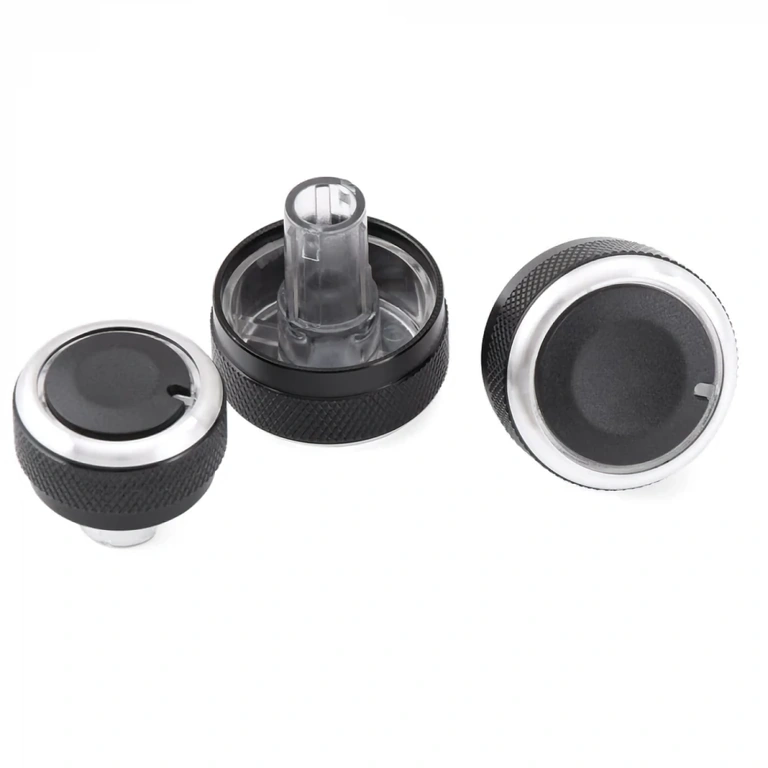 Komplet gumbov AC za Passat B6 Zamenljivi AC gumbi za VW Passat B6, združljivi z originalno armaturo