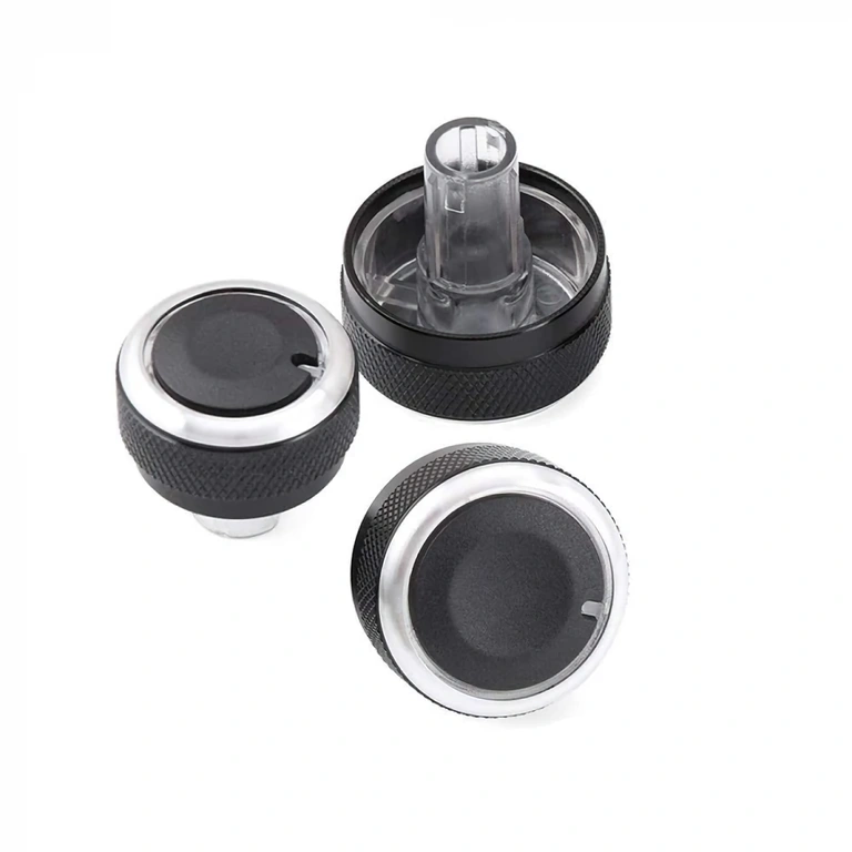 Celoten komplet gumbov za klimatsko ploščo VW Rotacijski gumbi za armaturo za nadzor klimatske naprave VW