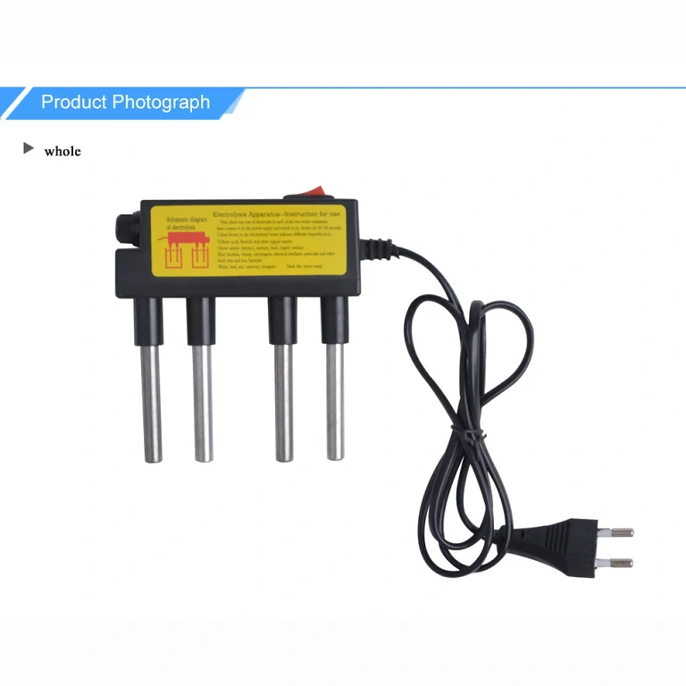 Enostavna uporaba za preverjanje vode doma