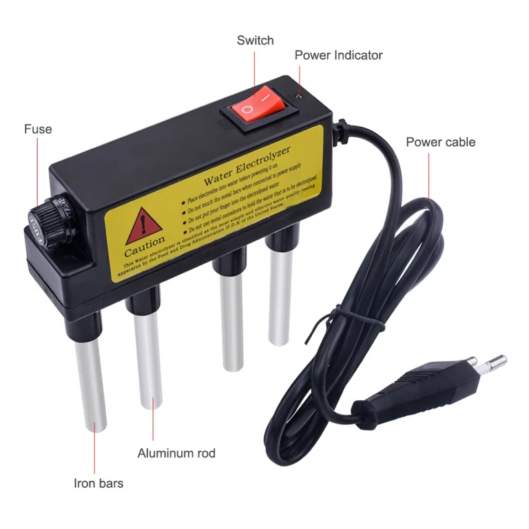 Majhna naprava za hitro testiranje vode doma