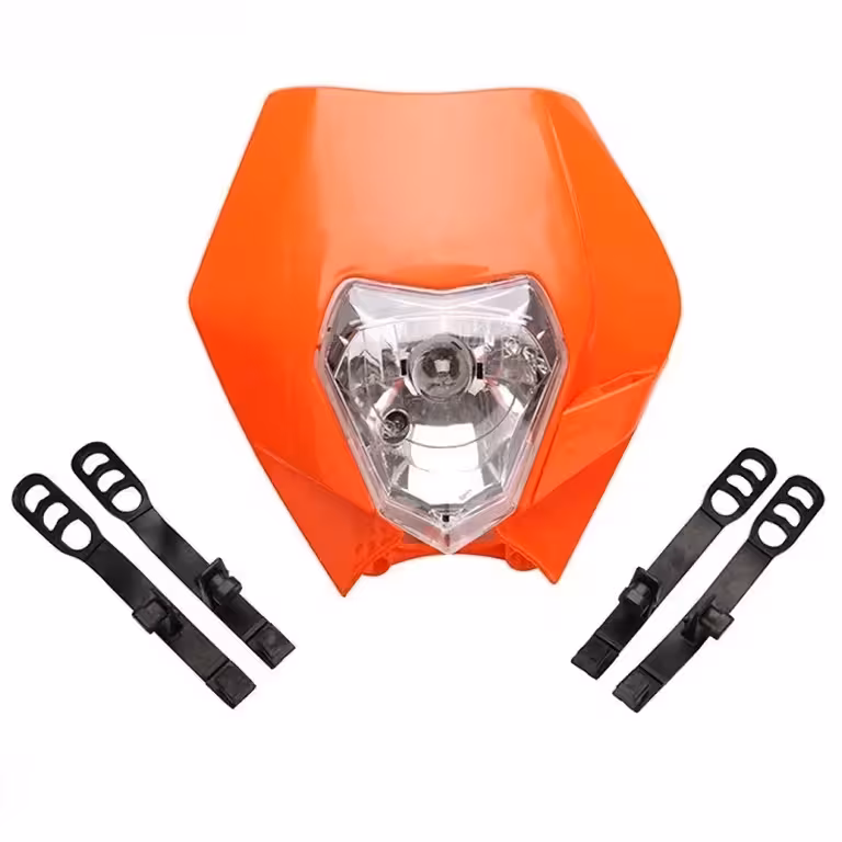 Univerzalna sprednja maska z žarometom za motor Enduro Cross KTM Supermoto Street Fighter Naked – 12V 35W