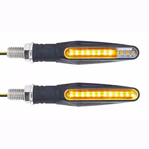 Univerzalne dinamične LED smerne luči za motor, skuter, ATV