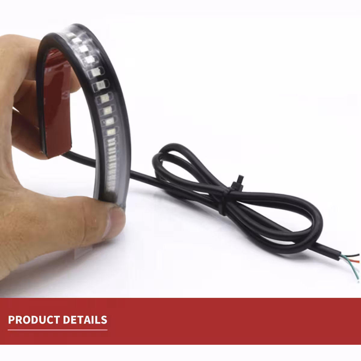 Signalni LED trak levo in desno, rumene barve