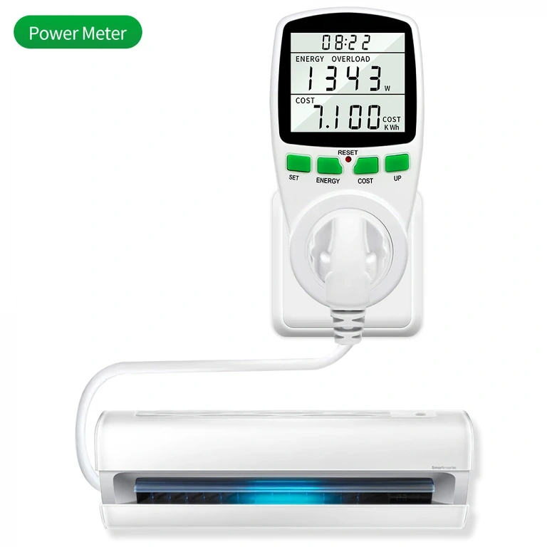 Merilnik električnega toka za porabnike priključene na vtičnico