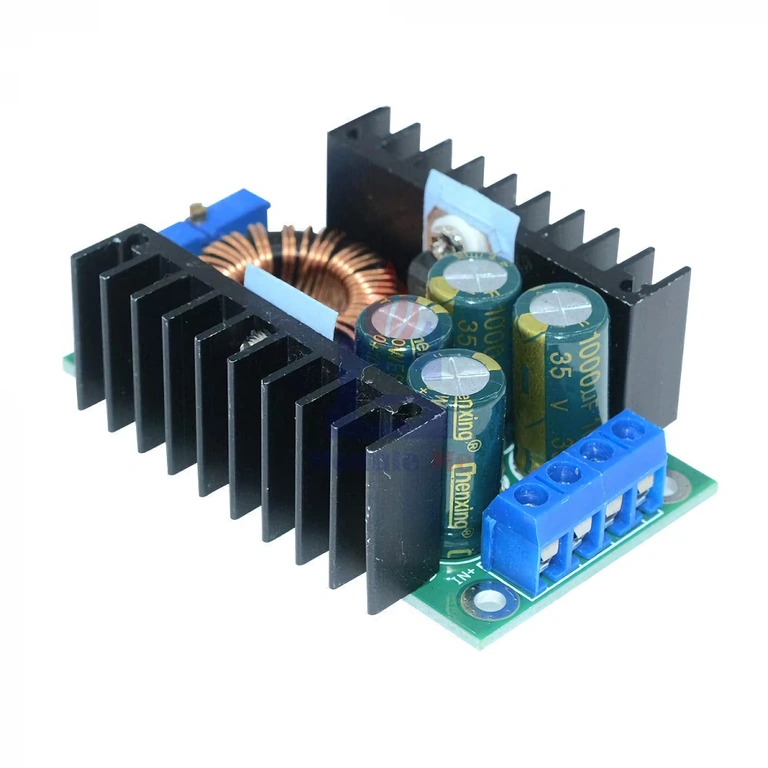 Laboratorijski DC-DC napajalnik nastavljiv Idealni modul za laboratorij – nastavljiva napetost in tok