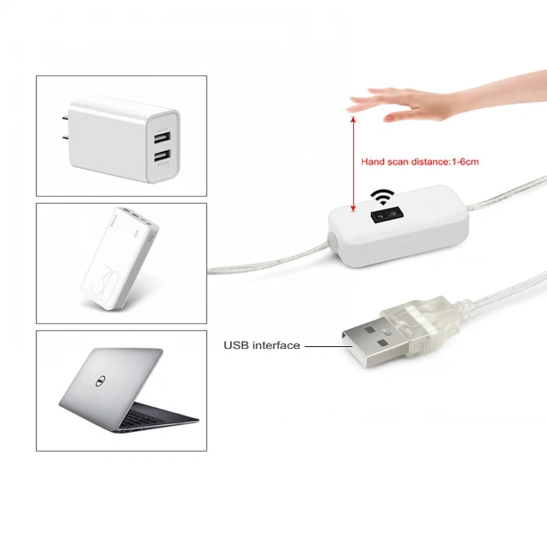 LED trak za notranjo uporabo s senzorjem Hladen beli LED trak s senzorjem bližine