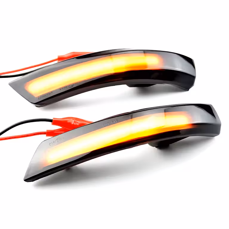 Dinamične LED smerne luči v ogledalu Ford Focus 2, 3, Mondeo Mk4 – set 2 kosa