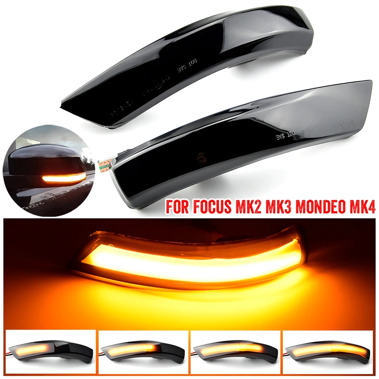 Nadgradnja sekvenčne LED luči Nadgradnja LED ogledal z sekvenčno signalizacijo