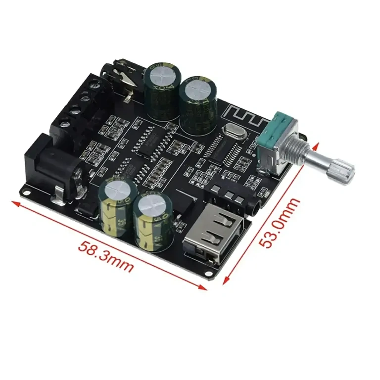 Kompakten Hi-Fi ojačevalnik z Bluetooth Kompakten Hi-Fi modul z Bluetooth povezavo