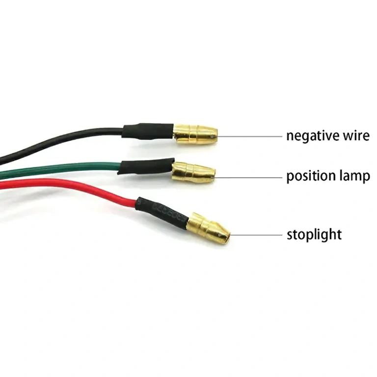 Popolna zadnja luč za MX in enduro motorje z LED