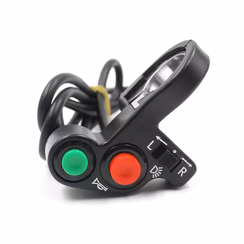 Stikalo moto/motocikel/električno kolo/ATV z utripalkami in hupo