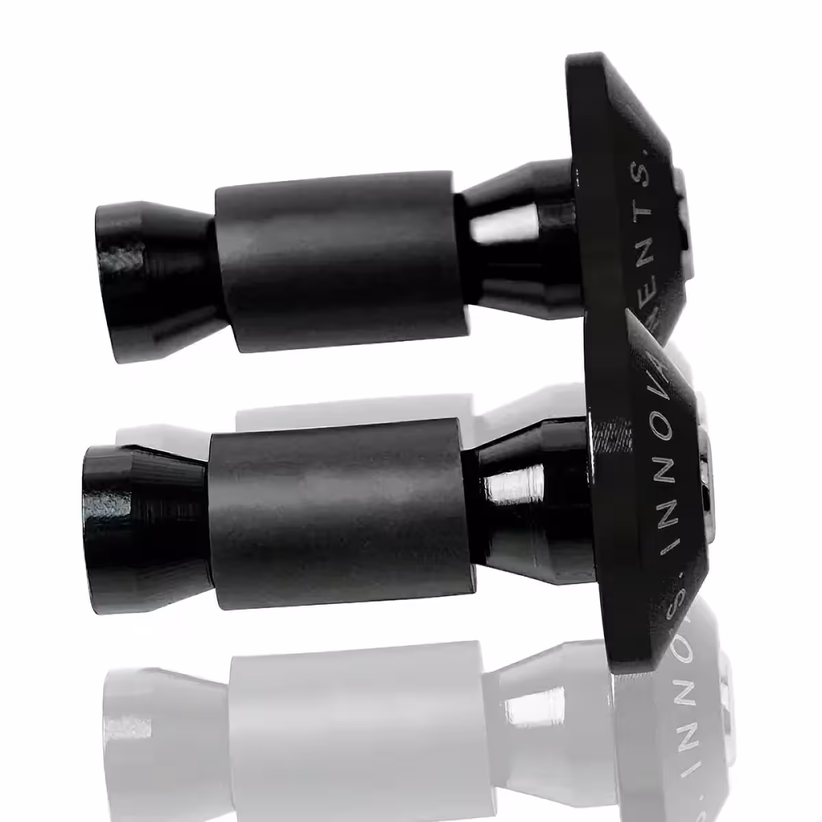 Protivibracijski črni konci krmila za športna motorna kolesa