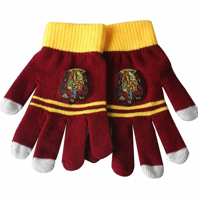 Gryffindor čarovniške rokavice za hladno sezono Rokavice v stilu Harry Potter Gryffindor za otroke in odrasle, popolne za hladno sezono