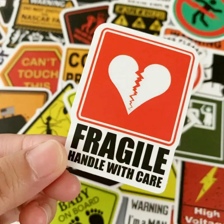 Vodoodporne zabavne PVC nalepke Vodoodporne in odporne zabavne nalepke