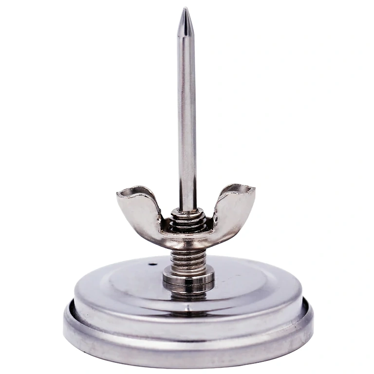 Termometer s sponko za dimnik ali žar Termometer z gredjo in sponko za pritrditev na pokrov žara