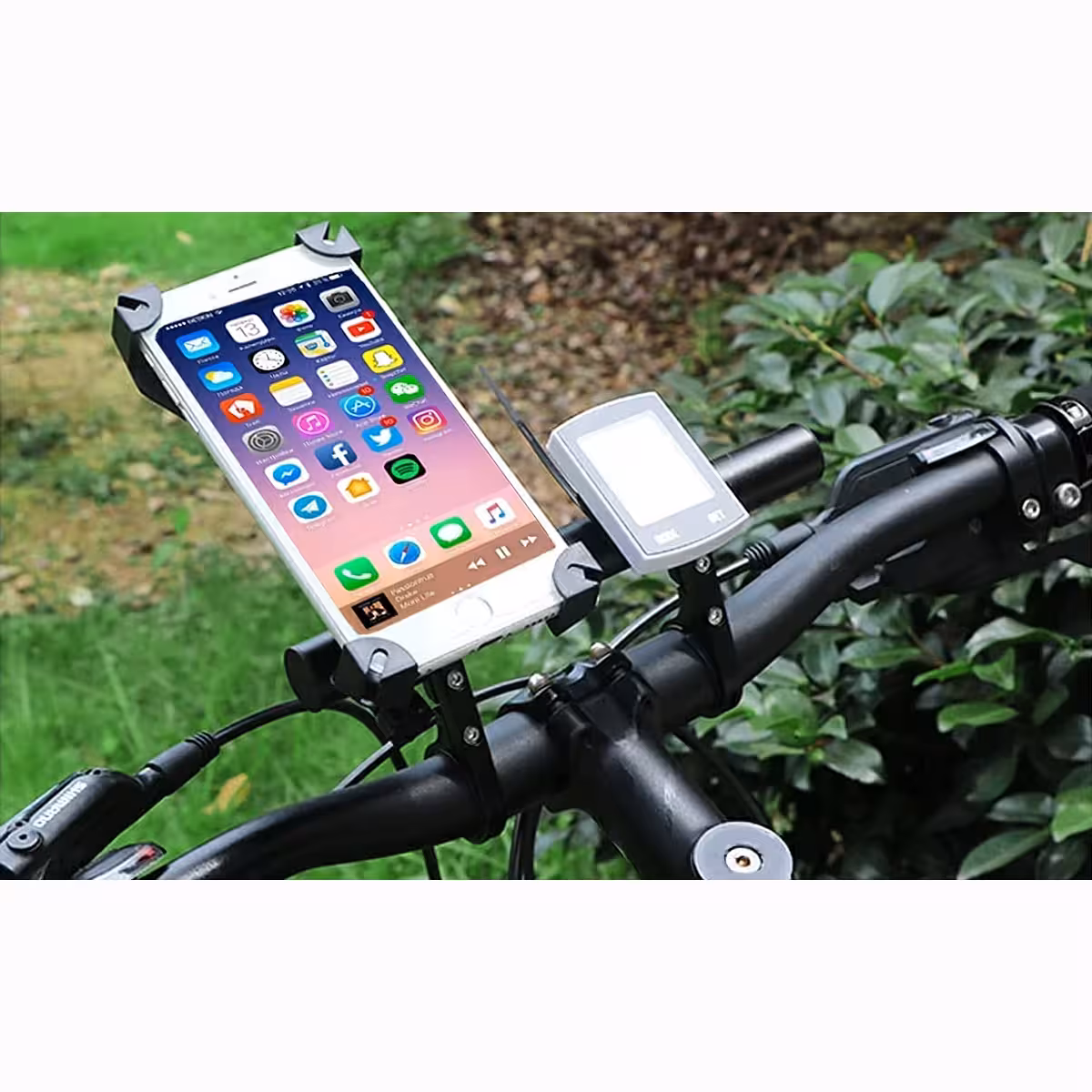 Aluminijast nosilec krmila za kolo, lahek in trpežen