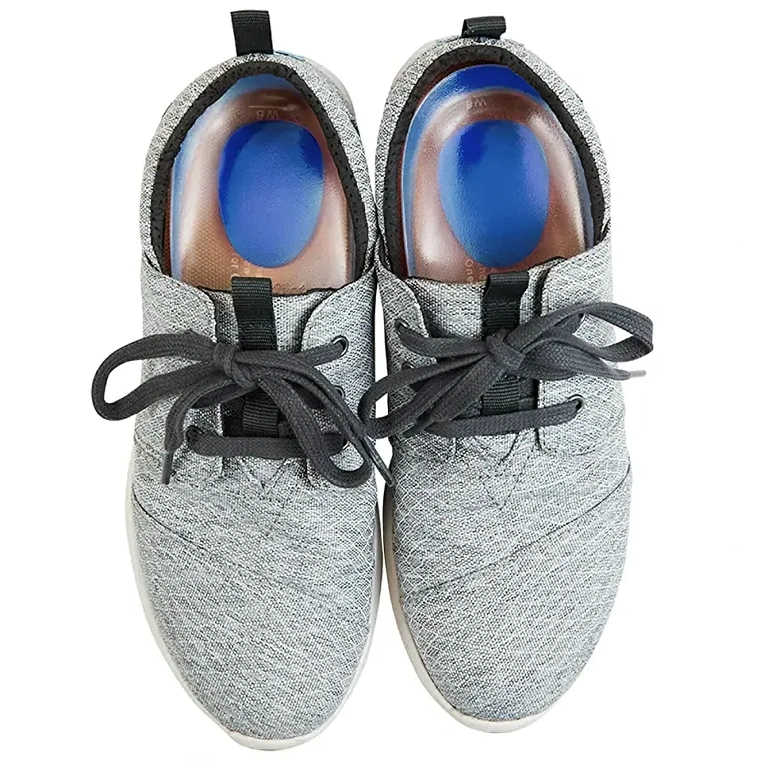 Silikonski oporniki za pete – zmanjšanje bolečin Ortopedski vložki iz mehke silikonske gume, pralni in večkratno uporabni