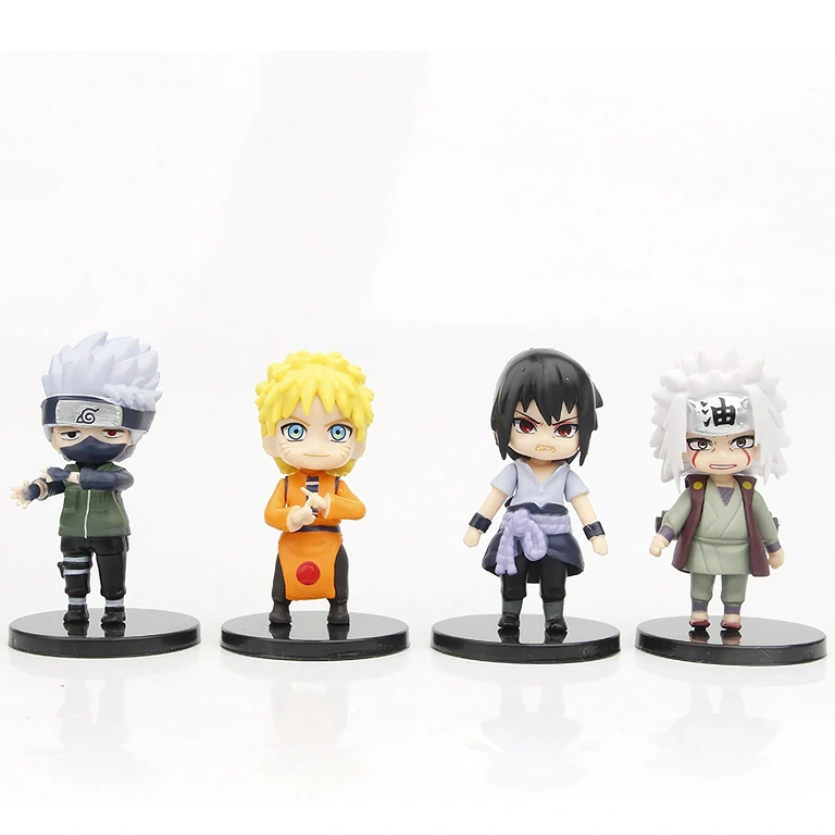 Igrača model Naruto v popolnem kompletu Komplet 12 visokokakovostnih figuric Naruto Shippuden
