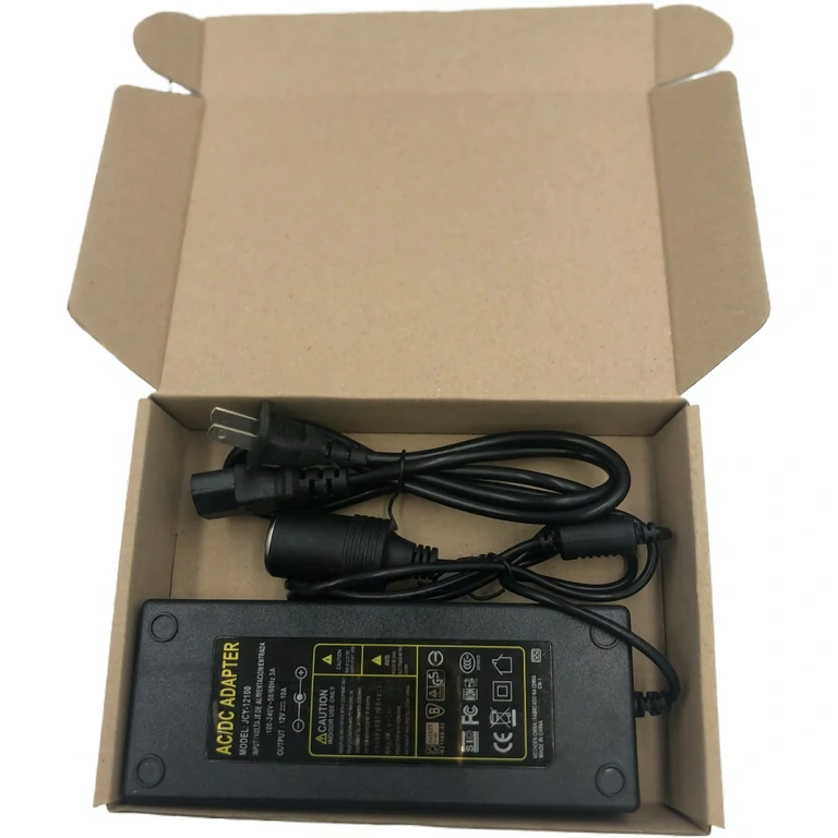 AC/DC pretvornik 220V v 12V 10A Pretvornik napajanja 220V AC na 12V DC 10A za domačo in avtomobilsko uporabo