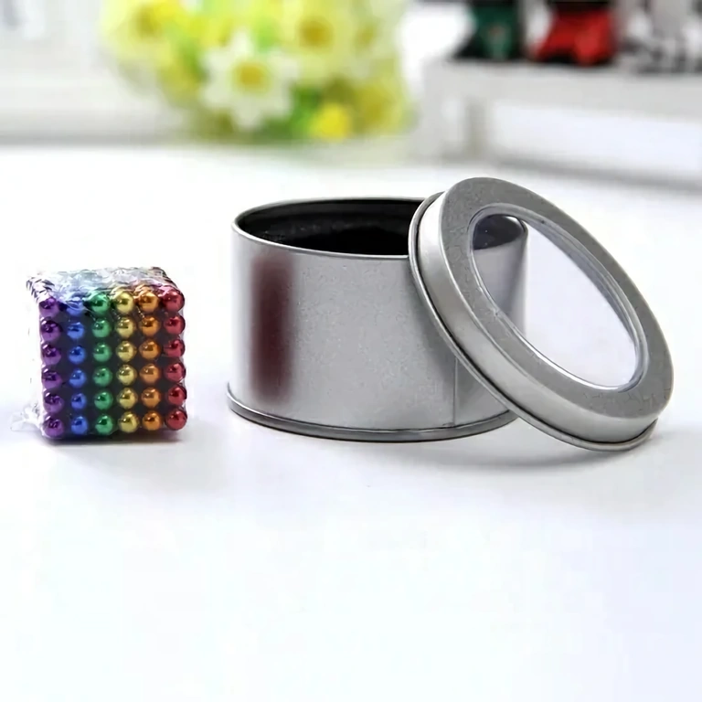 Darilni komplet magnetnih kroglic – popoln za sprostitev in 3D gradnjo