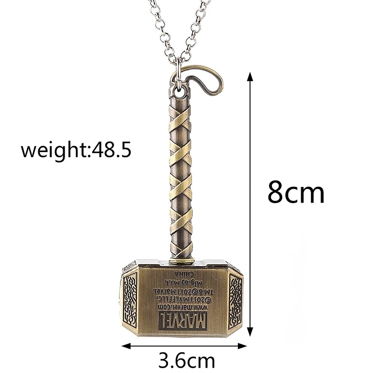 Thor kladivo – Marvel merchandise Marvel promocijski izdelek – Thorovo kladivo kot obesek