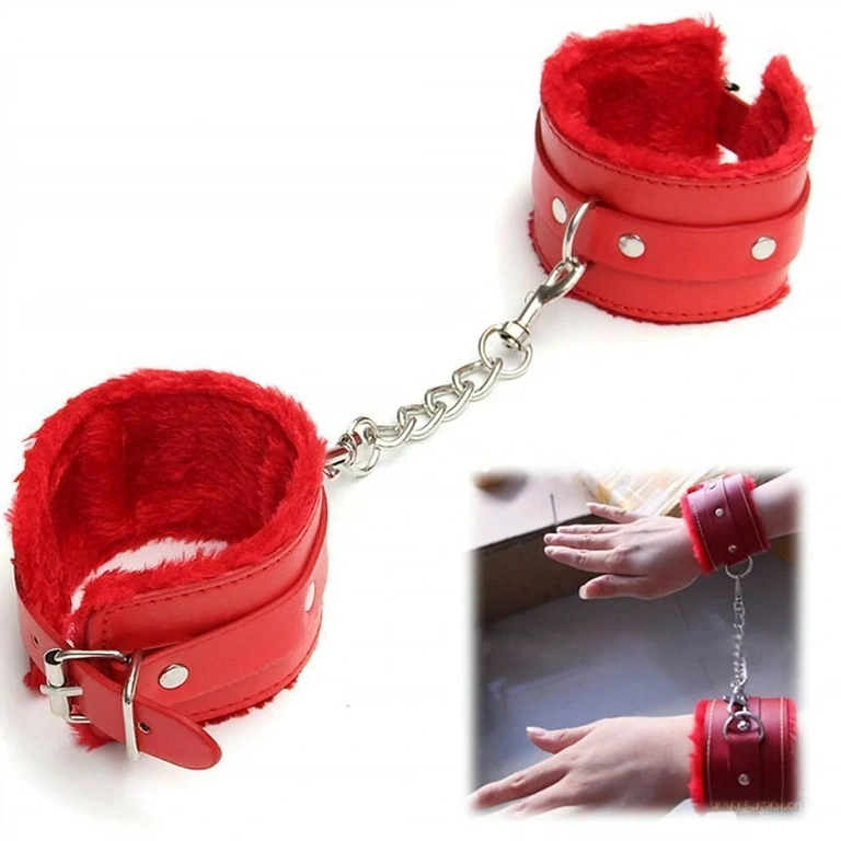 Erotične lisice za igro v spalnici Erotični dodatek za omejitve, idealen za predigro in fantazije