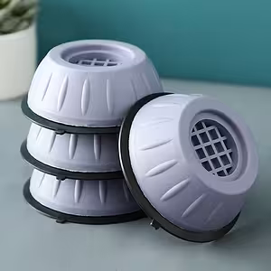 Gumijasti proti-vibracijski podstavki za pralni in sušilni stroj – set 4 protihrupnih in proti-zdrsnih kosov