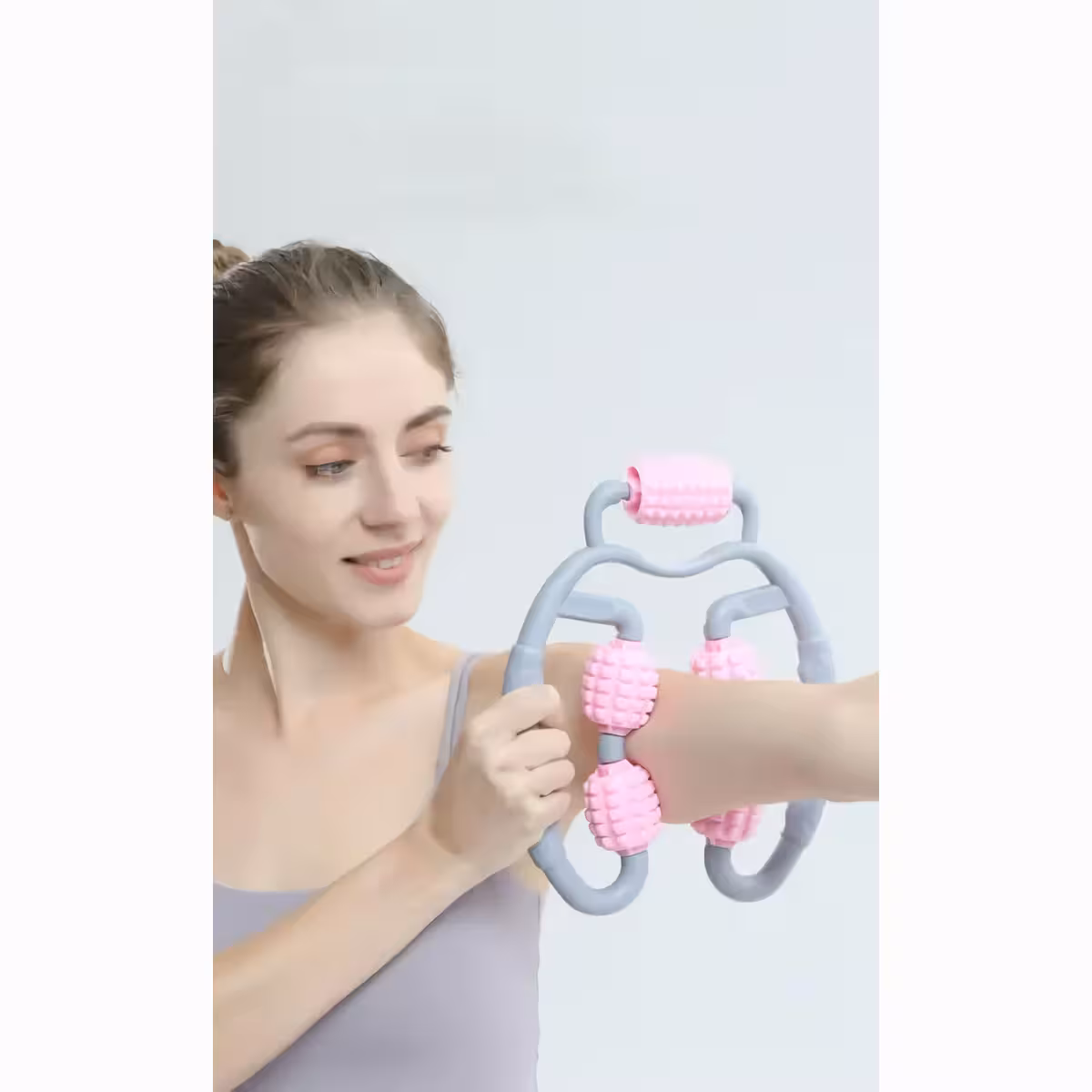 Ročni masažer za mišice z valjčki za zmanjšanje utrujenosti