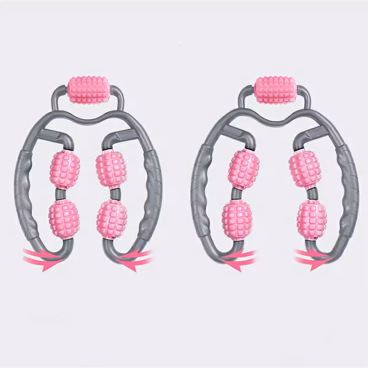 Sprostitveni masažer za mišice, več področij, silikonski valjčki