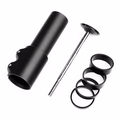 Podaljšek krmila kolesa 28,6 mm – adapter za dvig krmila, nastavljiv aluminijast podaljšek