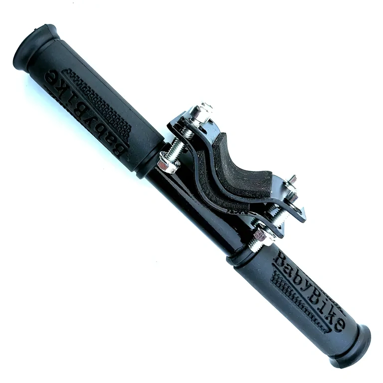 Kovinsko otroško krmilo – električni skiro Trpežen kovinski ročaj z nedrsečimi manšetami za otroke