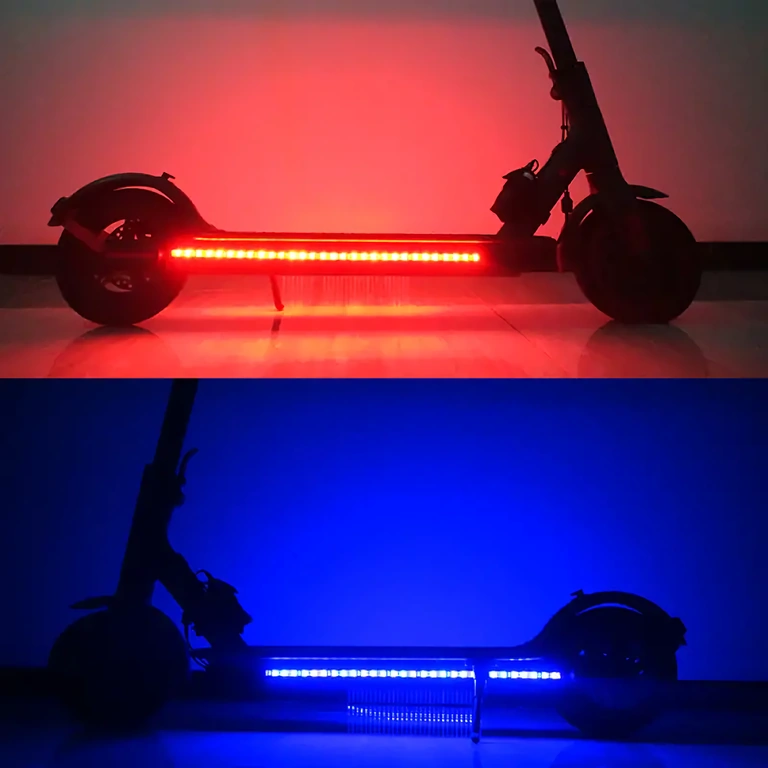 USB napajalni LED trak za skiro Barvni LED set z USB napajanjem za električne skiroje