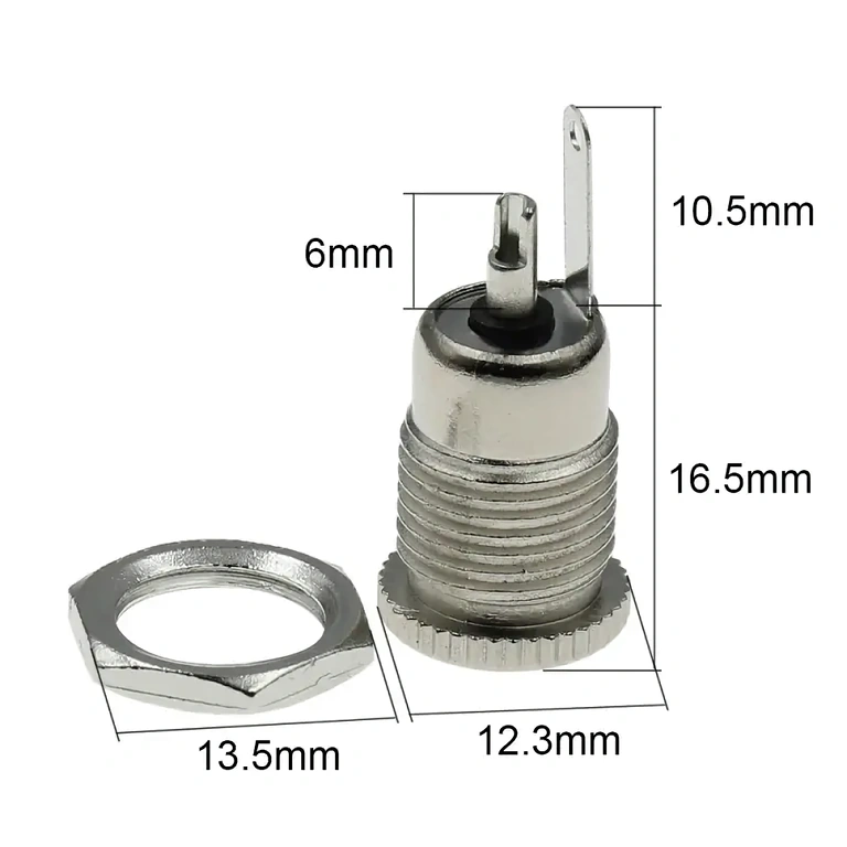 DC ženski adapter za priklop kabla na različne naprave