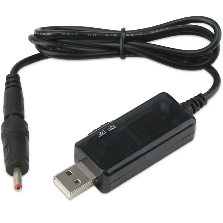 Step-up modul z izbiro napetosti in LED zaslonom, idealen za prenosno napajanje